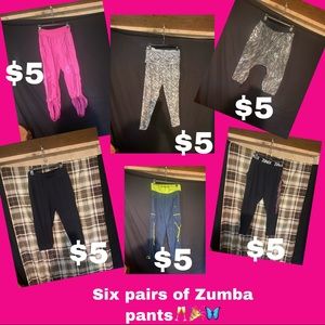 Bundle of Zumba pants